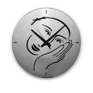 WALL CLOCK LARGE let's face it!
